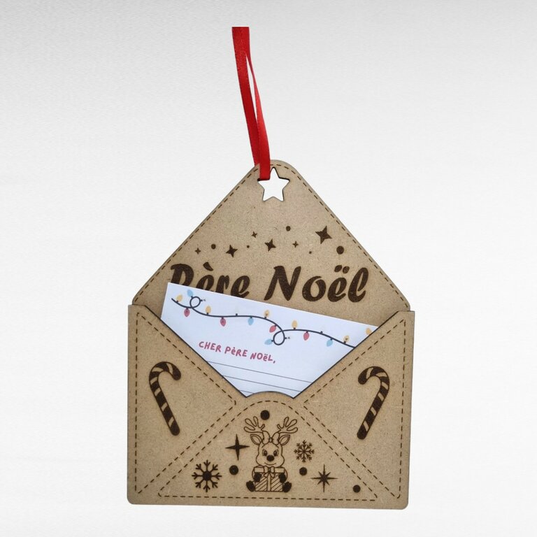 Enveloppe de Noël personnalisée