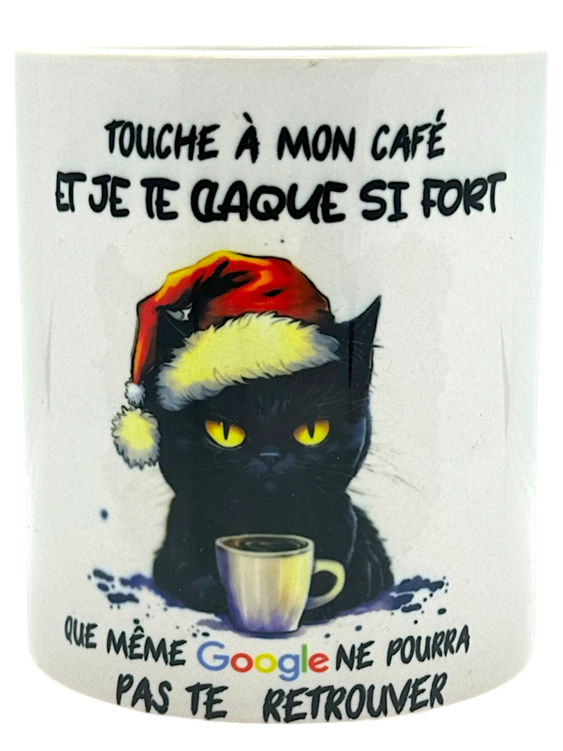 Mug de Noël Chat – Collection humour